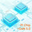 MCDODO MDD 65W GaN5 Mini Fast Charger USB + Dual Type-C Travel Power Adapter - US Plug - 4