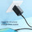 MCDODO MDD 65W GaN5 Mini Fast Charger USB + Dual Type-C Travel Power Adapter - US Plug - 7