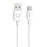 USAMS T21 Single USB Port Travel Wall Charger US Plug Power Adapter with Micro Cable - White - 3