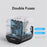 USAMS US-CC173 T55 12W Dual USB Universal Travel Charger US / AU / EU / UK Plug Converter - 3