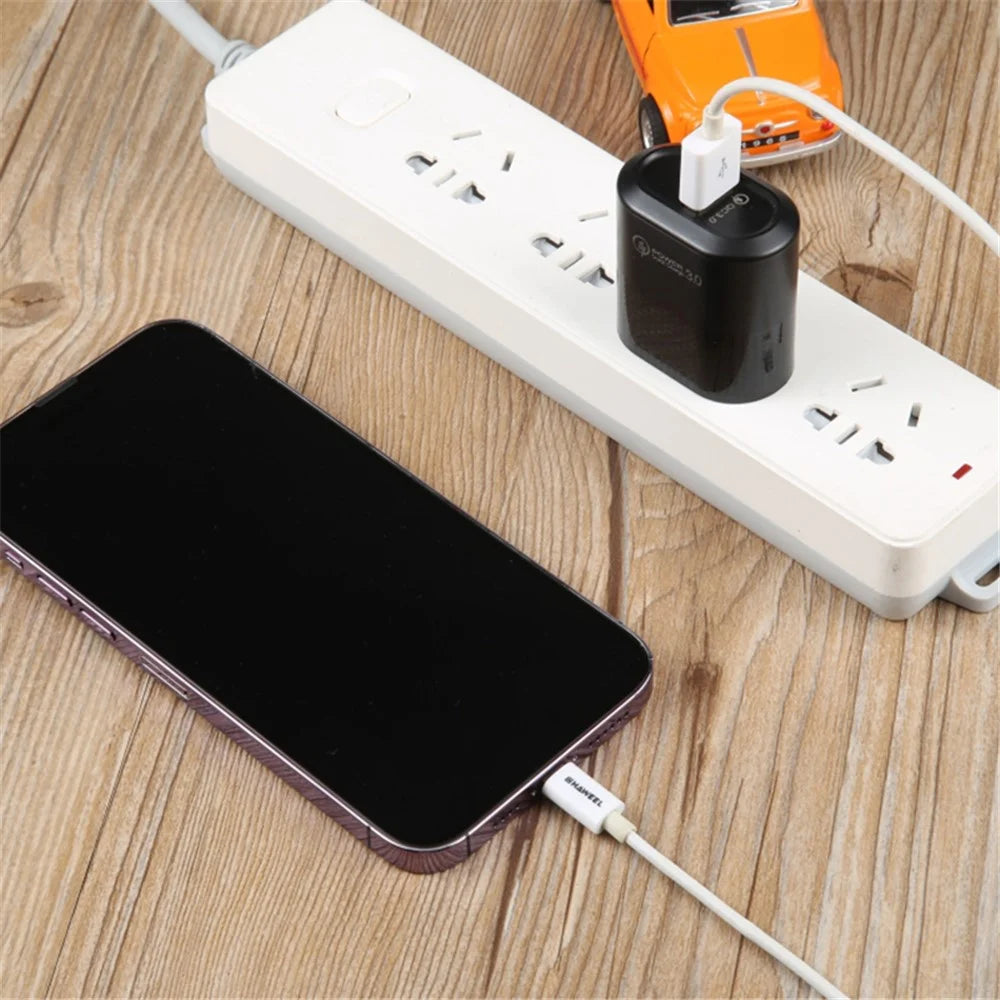 LZ-2117 18W QC3.0 3.1A USB Single Port Wall Charger Phone Tablet Fast Charging Adapter - Black / US Plug - 2