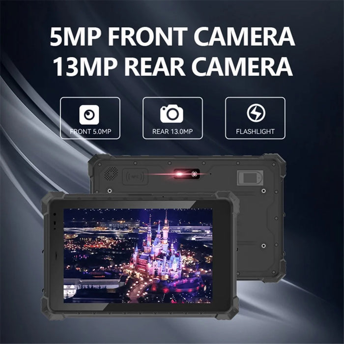 CENAVA A10ST Rugged Tablet 10.1-inch 4GB+64GB Android 10 IP68 Waterproof Fall-proof Dust-proof Tablet PC - EU Plug - 3