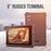 CENAVA A10ST IP68 Waterproof Rugged Tablet 8.0-inch 8GB+128GB Tablet PC 10000mAh Batterry Fall-proof Dust-proof - EU Plug - 2