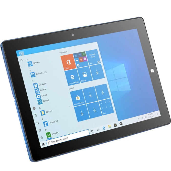 CENAVA W10 Intel N4120 6GB+64GB Tablet with Keyboard 10.1'' Wins10 Mini PC Industrial Computer - Blue - 5