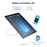 CENAVA W12 12.3-inch Tablet 8GB+256GB Qualcomm 850 Win10 Dual Camera Tablet with Folding Bracket - Blue - 5
