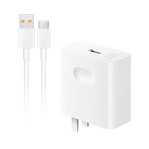HUAWEI Super Fast Charger 100W Max Cell Phone Wall Charger Block with USB A to USB Type-C Cable (CN Plug) - 1
