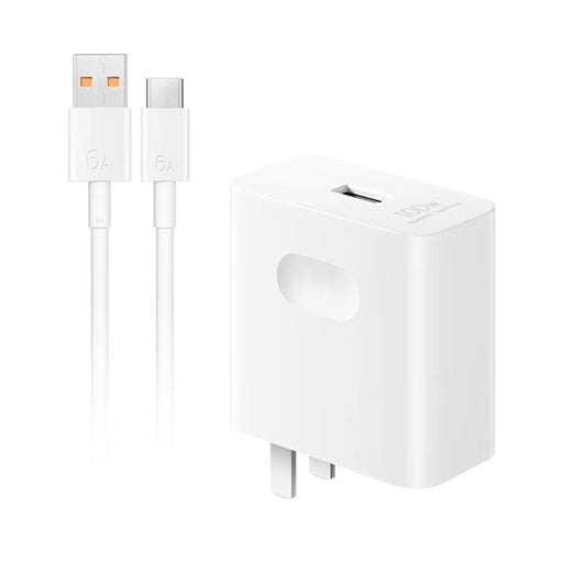 HUAWEI Super Fast Charger 100W Max Cell Phone Wall Charger Block with USB A to USB Type-C Cable (CN Plug) - 1