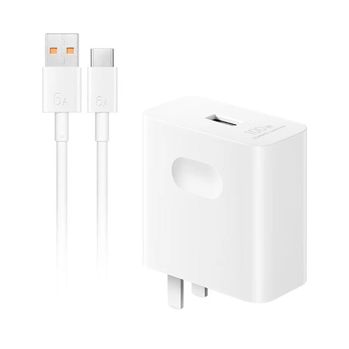 HUAWEI Super Fast Charger 100W Max Cell Phone Wall Charger Block with USB A to USB Type-C Cable (CN Plug) - 1