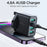 JOYROOM TCN01 UK Plug 4.8A 4 USB Charger Wall Charging Adapter for Tablet Mobile Phone - 3