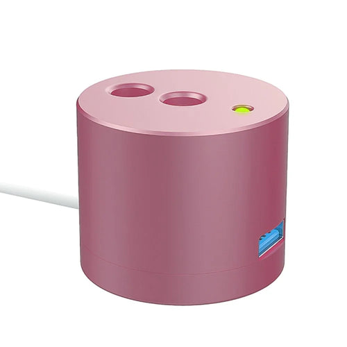 Desktop Charger Adapter for Apple Pencil (1st Generation) Charging Station with LED Light, USB Interface - Rose Gold - 1
