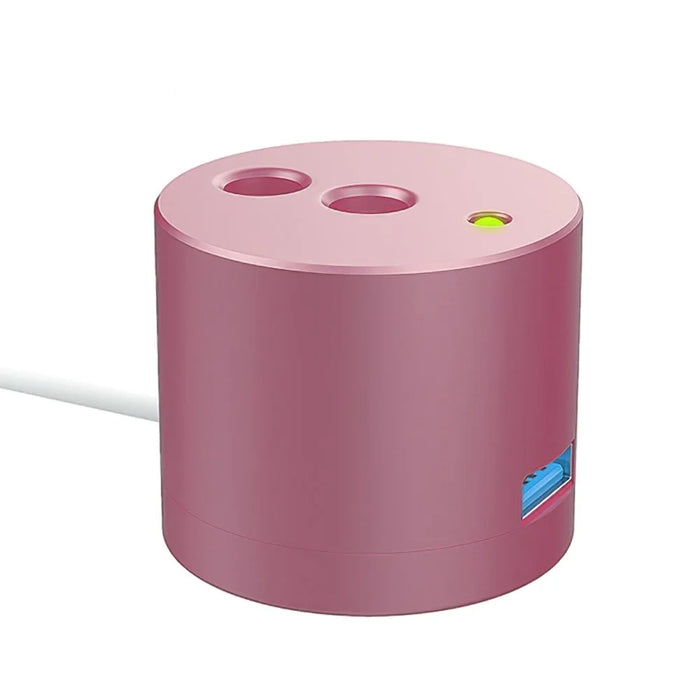 Desktop Charger Adapter for Apple Pencil (1st Generation) Charging Station with LED Light, USB Interface - Rose Gold - 1