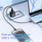 MCDODO CH-415 33W GaN USB+Type-C EU Plug Wall Charger Fireproof PC Phone Tablet Power Adapter - Black - 4