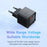 MCDODO CH-415 33W GaN USB+Type-C EU Plug Wall Charger Fireproof PC Phone Tablet Power Adapter - Black - 6