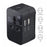 Universal Travel Adapter AU / UK / US / EU Plug Converter with 2.1A Dual USB Ports - 3
