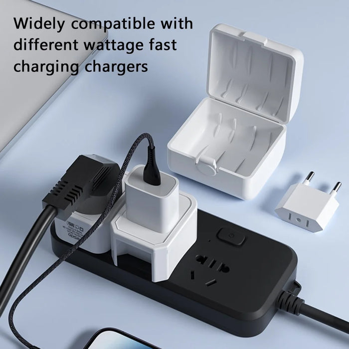 YESIDO MC25 750W Universal Power Adapter Multifunction Wall Charger Block Kit with Storage Case - 6