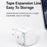 USAMS US-CC202 XMF Series PD 35W Type-C GaN Charger Magnetic Fast Charging Adapter with Retractable Type-C Cable, EU Plug - White - 6