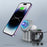 XUNDD XDCH-061 3-in-1 Magnetic Wireless Charger Folding Cell Phone Charging Stand for Headset, iWatch - Grey - 3
