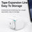 USAMS US-CC205 PD 35W GaN Fast Charger Dual USB-C Port Power Adapter with Magnetic Retractable Type-C Cable - White / CN Standard Plug - 5
