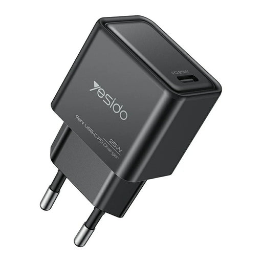 YESIDO YC62 PD 25W Fast Charging GaN Power Adapter Type-C Travel Wall Charger - 1