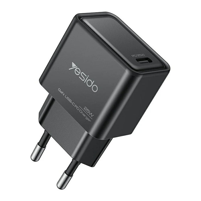 YESIDO YC62 PD 25W Fast Charging GaN Power Adapter Type-C Travel Wall Charger - 1