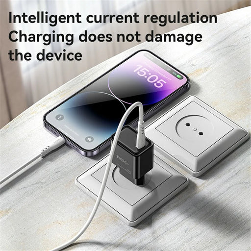 YESIDO YC62 PD 25W Fast Charging GaN Power Adapter Type-C Travel Wall Charger - 2