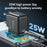 YESIDO YC62 PD 25W Fast Charging GaN Power Adapter Type-C Travel Wall Charger - 7