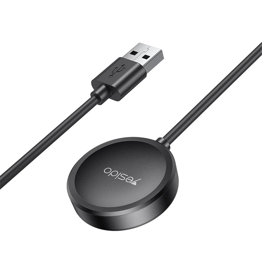 YESIDO CA161 For Samsung Galaxy Watch 5 40mm Universal Smart Watch Wireless Charger with 1m USB Cable - 1