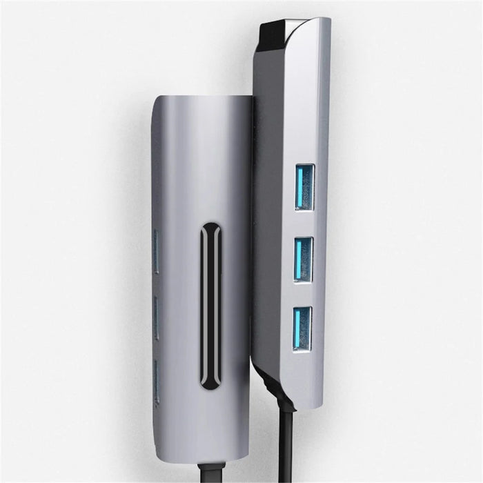 Type C*2 to USB3.0/F*4 (4 in 1 Docking Station) - 6