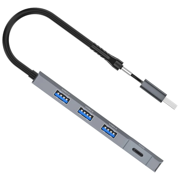 ADS-309D Type-C+USB Expansion Hub Adapter to 3xUSB 3.0+1xUSB-C 3.0 Data Port - 2