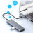 ADS-309D Type-C+USB Expansion Hub Adapter to 3xUSB 3.0+1xUSB-C 3.0 Data Port - 6