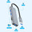 ADS-310A Multi-Port Hub USB Adapter to 3xUSB 3.0+2xCard Reader Slots - 5