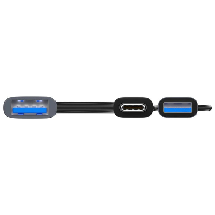 ADS-303D 7-in-1 Multifunctional Hub USB + Type-C to USB 3.0 + 6x USB 2.0 Splitter - 2