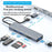 ADS-310D 2-in-1 Type-C + USB-A to 3x USB 3.0 Hub Splitter with SD / TF Card Slot - 5