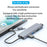 ADS-310D 2-in-1 Type-C + USB-A to 3x USB 3.0 Hub Splitter with SD / TF Card Slot - 7