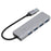 ADS-305A USB to 4 X USB3.0 Docking Station USB Hub Aluminum Alloy Adapter - 2