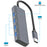ADS-305C Type-C to 4 X USB3.0 USB Hub Splitter Aluminum Alloy Laptop Phone Adapter - 4