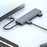ADS-305C Type-C to 4 X USB3.0 USB Hub Splitter Aluminum Alloy Laptop Phone Adapter - 7