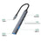 ADS-809 5-Port Type-C Expansion Hub USB 3.0 / 2.0 Converter Support PD 100W Fast Charging - 4