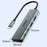 ESSAGER EHB2C2A-HT0G-P Type-C Hub with 2 X USB + 2 USB-C Ports for Laptop Computer - 7