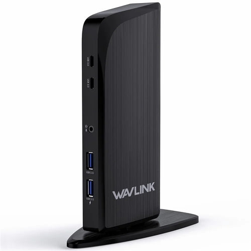 WAVLINK UG39PD1 13-in-1 USB C Docking Station Triple Monitors 4K HD Compatible for Windows / Mac OS - US Plug - 1