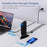 WAVLINK UG39PD1 13-in-1 USB C Docking Station Triple Monitors 4K HD Compatible for Windows / Mac OS - US Plug - 5