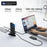 WAVLINK UG39PD1 13-in-1 USB C Docking Station Triple Monitors 4K HD Compatible for Windows / Mac OS - US Plug - 6