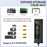 ESSAGER 7-in-1 Docking Station USB Hub Type-C to 2xUSB-C + USB3.2 + USB2.0 + SD / TF Card Slot + Hard Disk Enclosure - 5