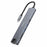 YESIDO HB27 8-in-1 USB Hub Docking Station Type-C to 2xUSB3.0 + USB-C3.0 Data + PD 100W + RJ45 + SD / TF + 4K HD Adapter - 1