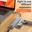 YESIDO HB27 8-in-1 USB Hub Docking Station Type-C to 2xUSB3.0 + USB-C3.0 Data + PD 100W + RJ45 + SD / TF + 4K HD Adapter - 5