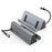 FX-2221 For Steam Deck 7-in-1 Dock Station Game Console Stand USB Hub RJ45 + HD + 2xUSB3.0 + USB2.0 + Type-C Data + Type-C PD Adapter - 1