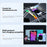 FX-TSL02 For Tesla Model 3 / Y Central Control 4-in-1 Docking Station 2xUSB + 2xType-C USB Hub - 4