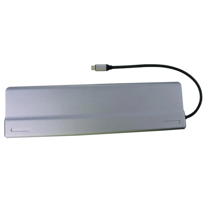 FX-2020C 15-in-1 Type-C Hub with 4K HD, DP, VGA, 100W PD Charging, USB 3.0, RJ45 Ethernet Port - 5