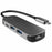 FX-1804H 4-in-1 Aluminum Alloy Type-C Hub with 2x USB-A, HD 4K and PD Charging USB-C - 1