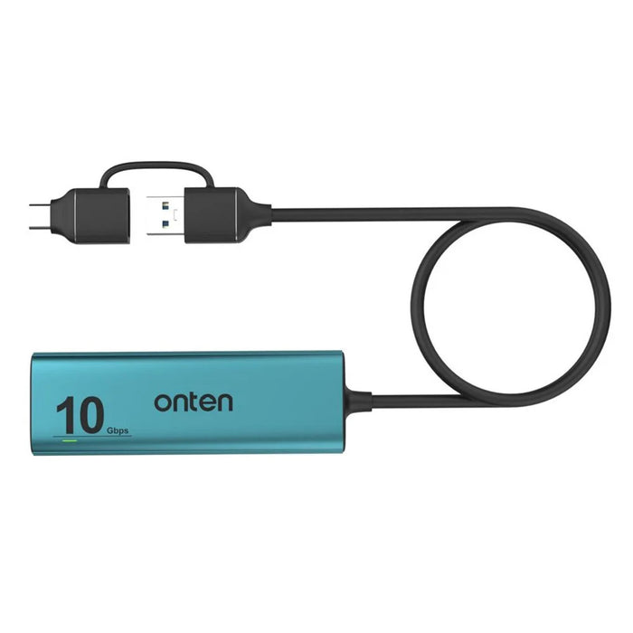 ONTEN UCA611+ 10G USB-A / USB-C to USB-A Converter 4 Port USB 3.2 Gen2 Hub with Charging Function - 4
